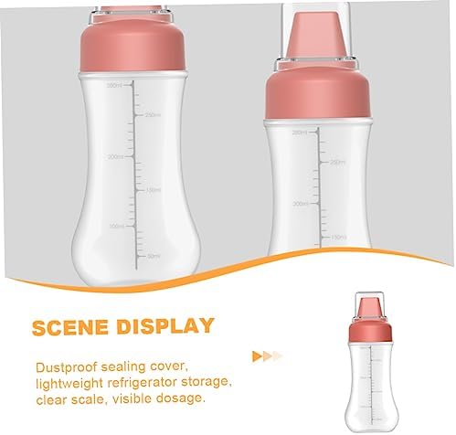 Zerodeko 5-Hole Condiment Squeeze Bottle 350ml