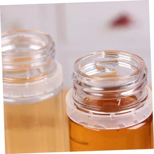 HOLIDYOYO 4-Piece PVC Honey Condiment Squeeze Bottles