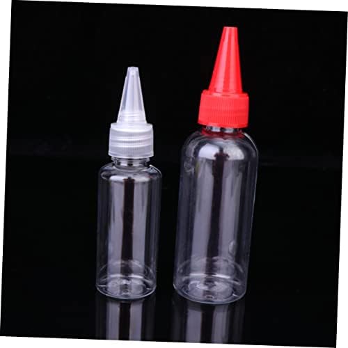 20pcs Plastic Squeeze Bottles with Cap and Lid