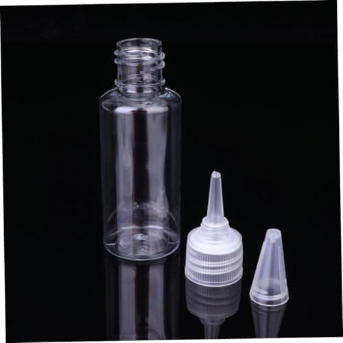 PRETYZOOM 20pcs Condiment Squeeze Bottles with Lids 1