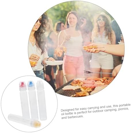 12 Pcs Mini Squeeze Bottle Condiment Containers