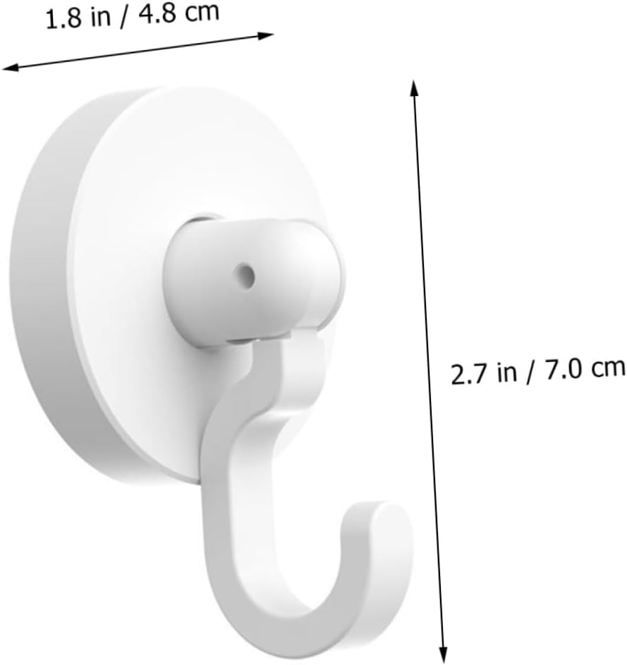HEALLILY Strong Adhesive Wall Hooks for Kitchen and Door