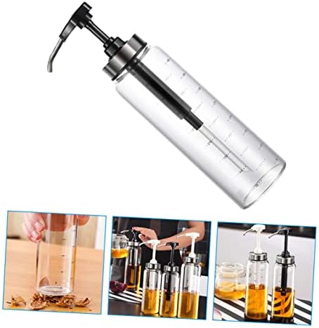 SHOWERORO 500ml Honey Dispenser Jar for Outdoor BBQ