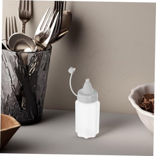 Reusable PP Condiment Squeeze Bottles for Oil Vinegar Honey
