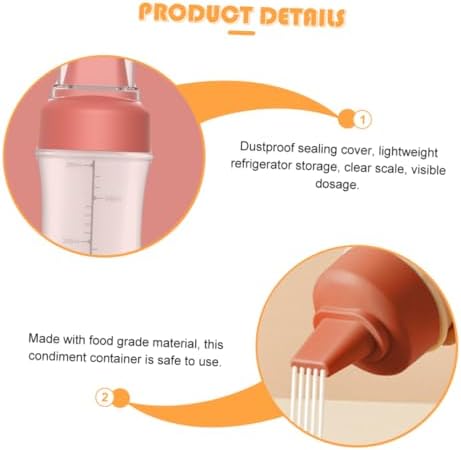 CIYODO Soy Sauce Squeeze Bottle with 5 Holes