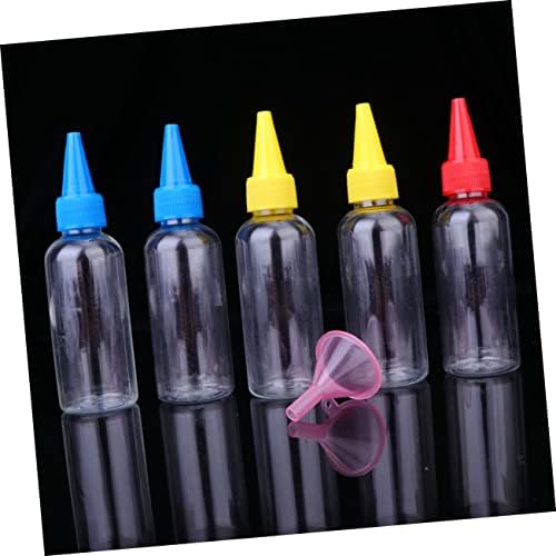 BRIGHTFUFU 20 Pack Condiment Squeeze Bottles with Lids
