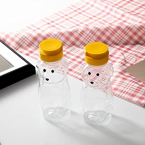 Bear Shape Squeeze Bottle 240ml Multi-Purpose Kitchen Condiment Dispenser