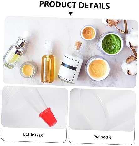 ABOOFAN 6pcs Reusable Plastic Squeeze Bottles 120ml