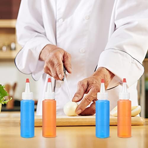 20 Pcs Food Grade Squeeze Condiment Bottles Set