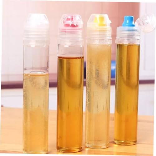 OKUMEYR Honey Salad Storage Containers 4 Pack Heat Insulated Leakproof PVC Bottles