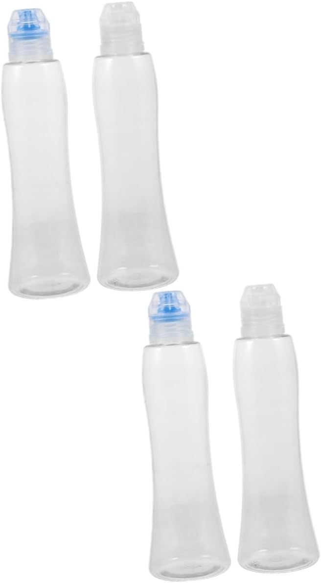 PartyKindom 4pcs Honey Squeeze Bottle Set