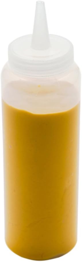 Restaurantware 12 8 Oz Condiment Squeeze Bottles With Lids
