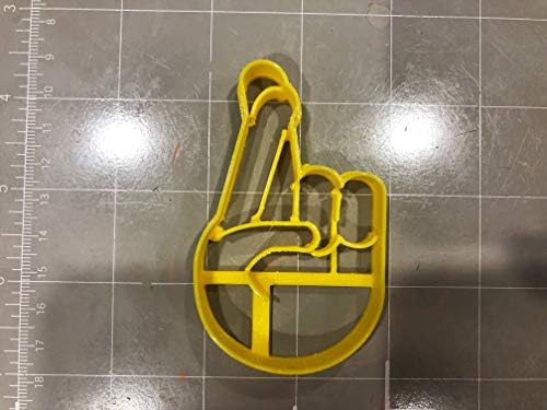 Cookie Cutz Fingers Crossed Cookie Cutter 3 Inch