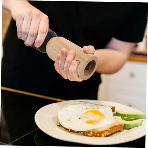 VINTORKY Portable Wooden Pepper Grinder 1