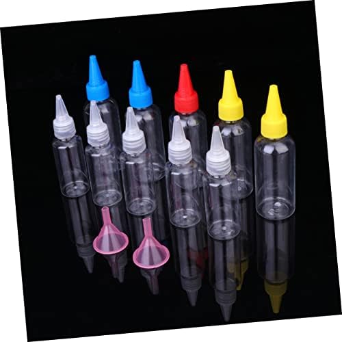 Cabilock 20 Pack Squeeze Bottles 30ml 60ml for Condiments and More