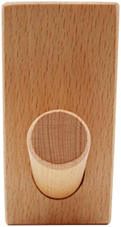 Gullor 2 PCS Beech Wooden Coat Hooks