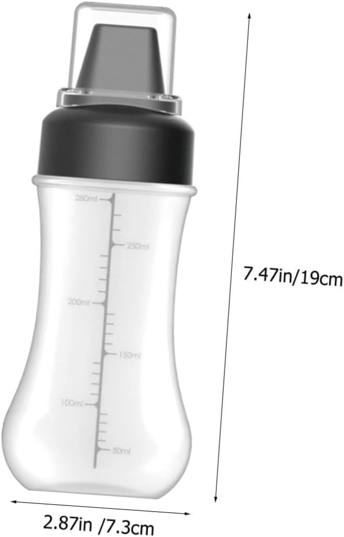 Garneck 2pcs Condiment Squeeze Bottles with Lids 1