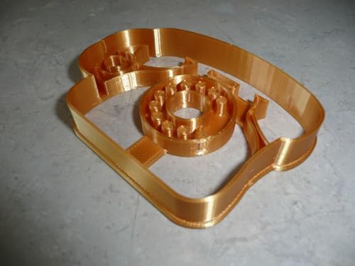 6 Piece Rotary Dial Phone Fondant Cutter Set USA Made