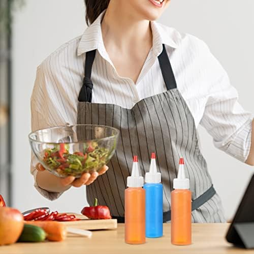 20 Pcs Food Grade Squeeze Condiment Bottles Set