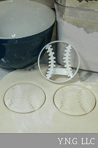 YNGLLC Baseball Mitt Cap Cookie Cutters Set of 4 Made in USA