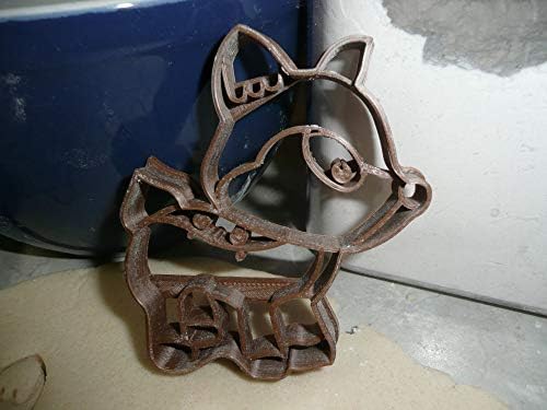 BABY WOODLAND ANIMALS COOKIE CUTTERS - Fox Deer Raccoon Owl Set of 4