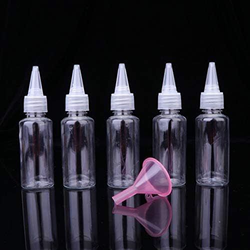 Cabilock 20pcs Condiment Squeeze Bottles with Cap and Lid