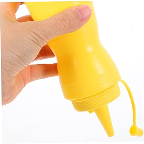 12oz 400ml Yellow Plastic Squeeze Bottles for Condiments