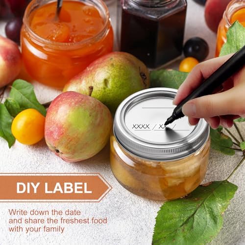 100PCS Mason Canning Lids for 276in Kerr Ball Jars