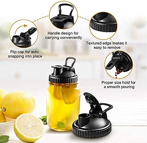 MinLia Reusable Mason Jar Lids with Seal