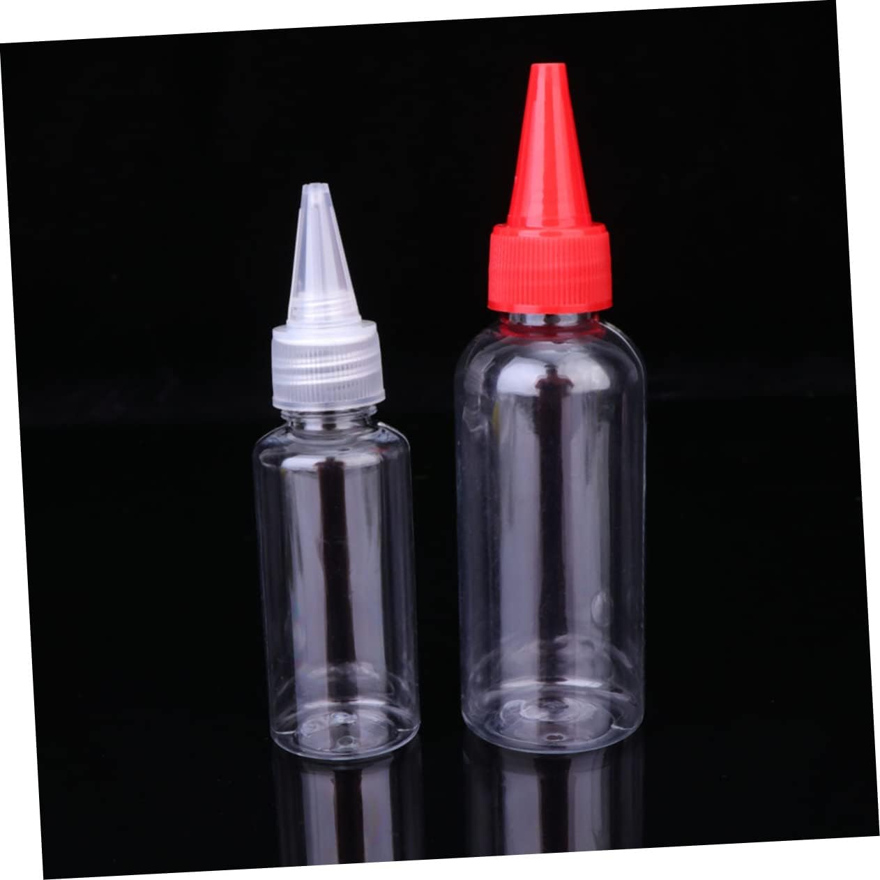 BRIGHTFUFU 20 Pack Condiment Squeeze Bottles with Lids