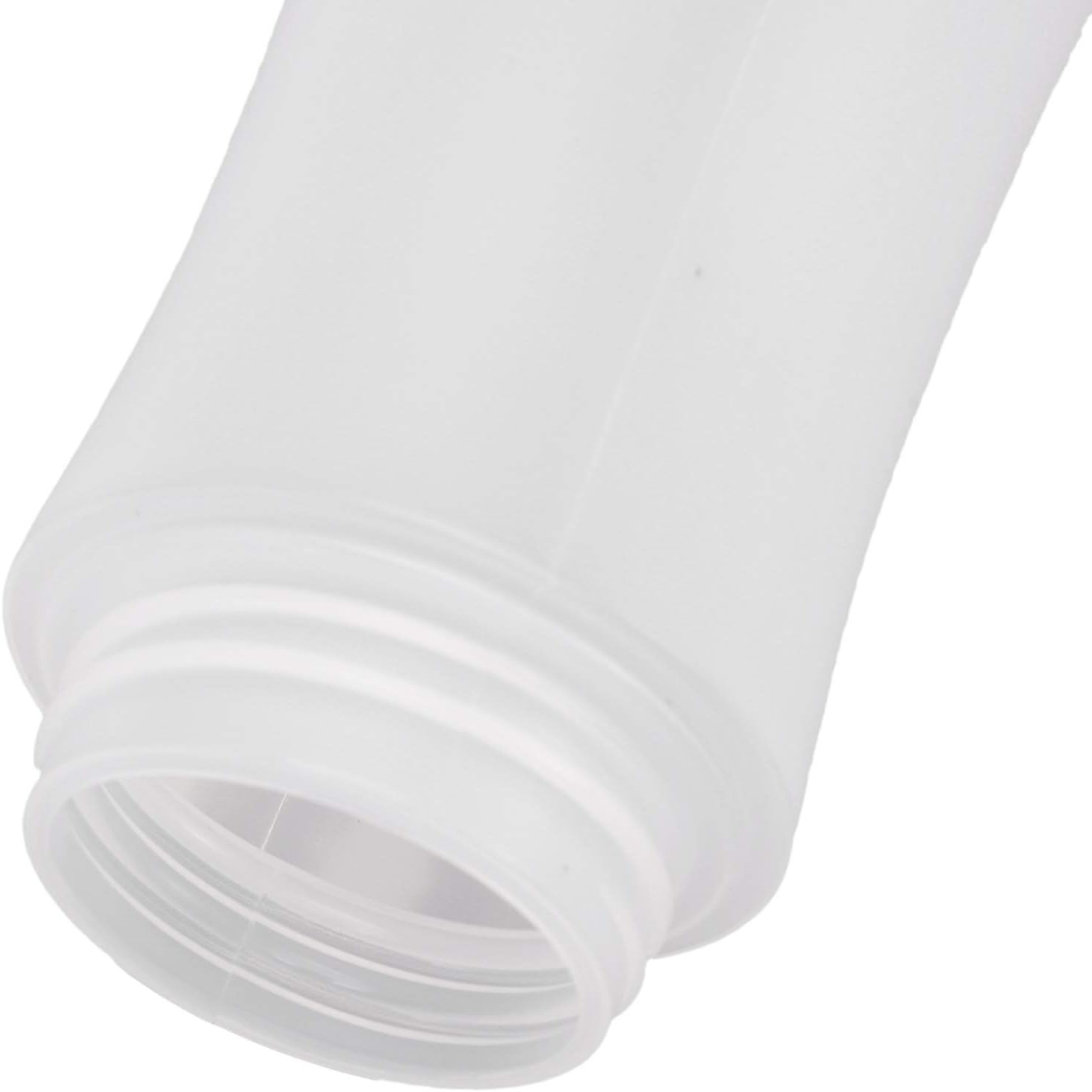 Pasuihcay Pink and Transparent Condiment Squeeze Bottle