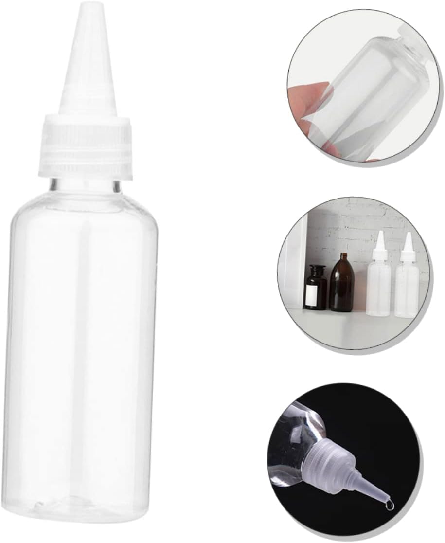 STOBAZA 20PCS Clear Condiment Squeeze Bottles 1