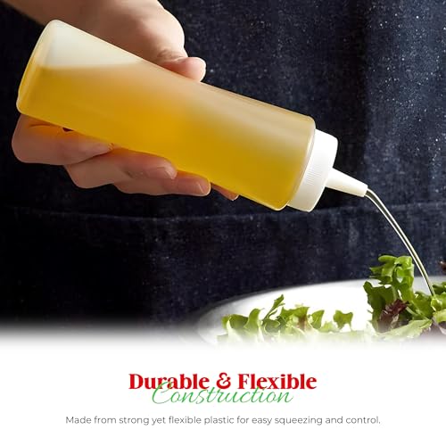 OCS Parts 8 Ounce Clear Squeeze Bottle 1