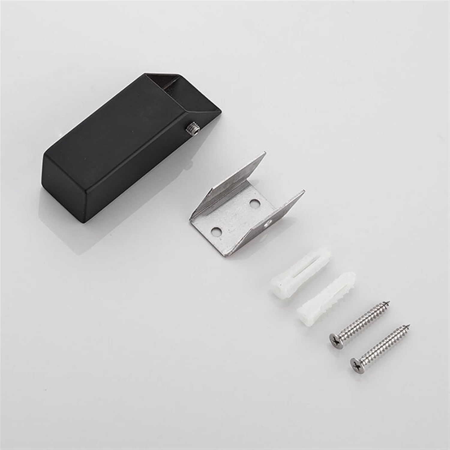 LUCBEI Wall-Mounted Black Towel Hook 3Pcs Coat Hook