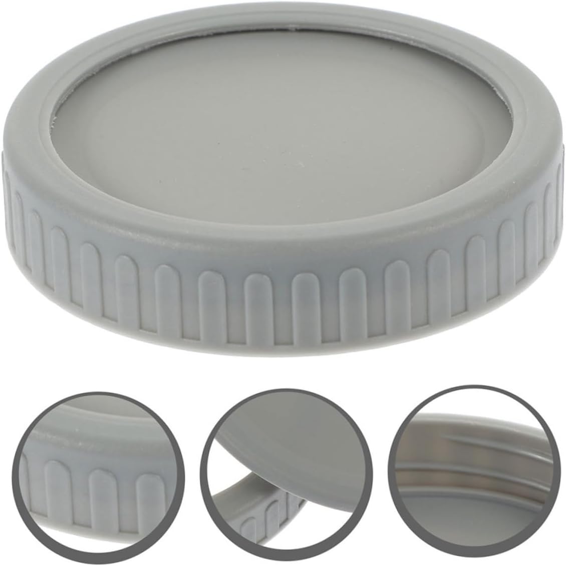PHENOFICE 2 Pack Wide Mouth Mason Jar Lids Set for Canning