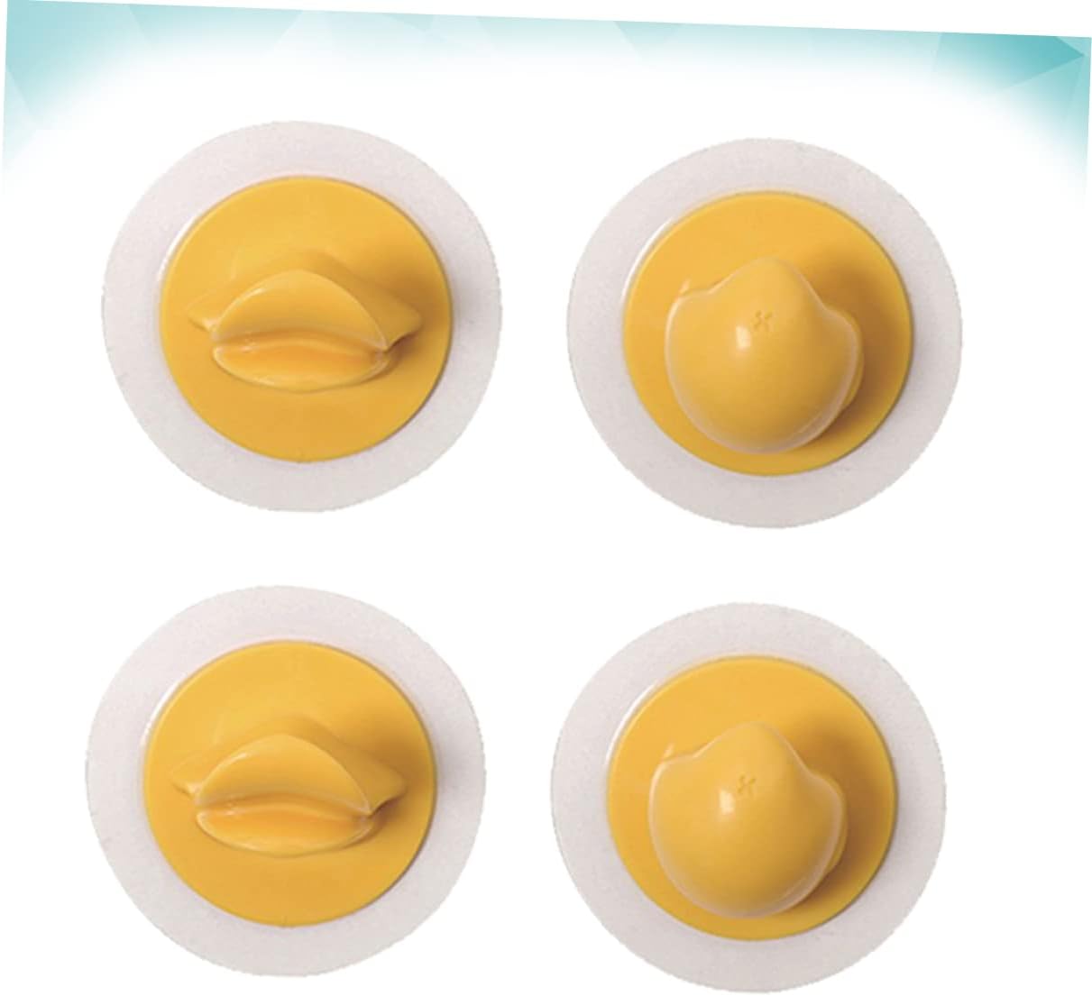 TIDTALEO 4pcs Seamless Hooks Wall Decor Bath Hook