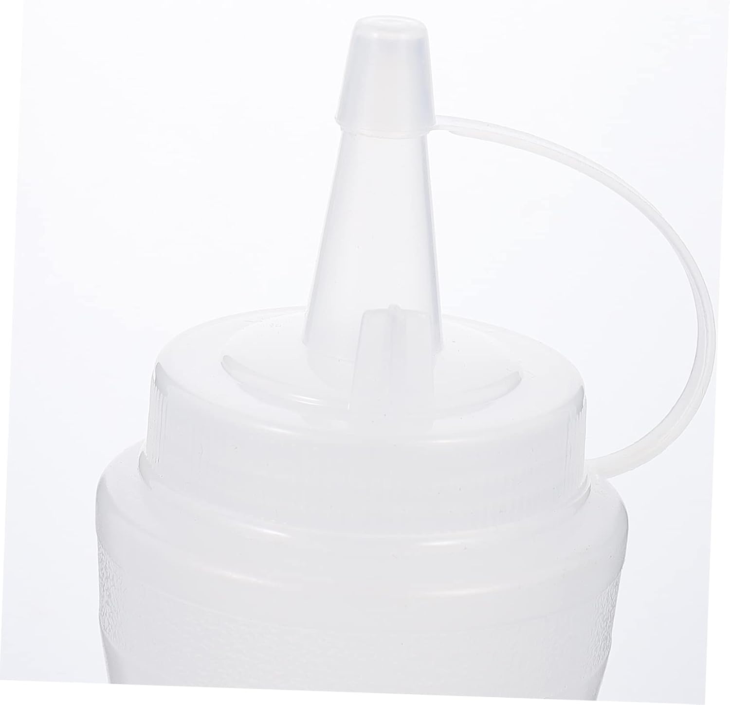 KICHOUSE 2Pcs 400ml Condiment Squeeze Bottles for Ketchup and Sauces