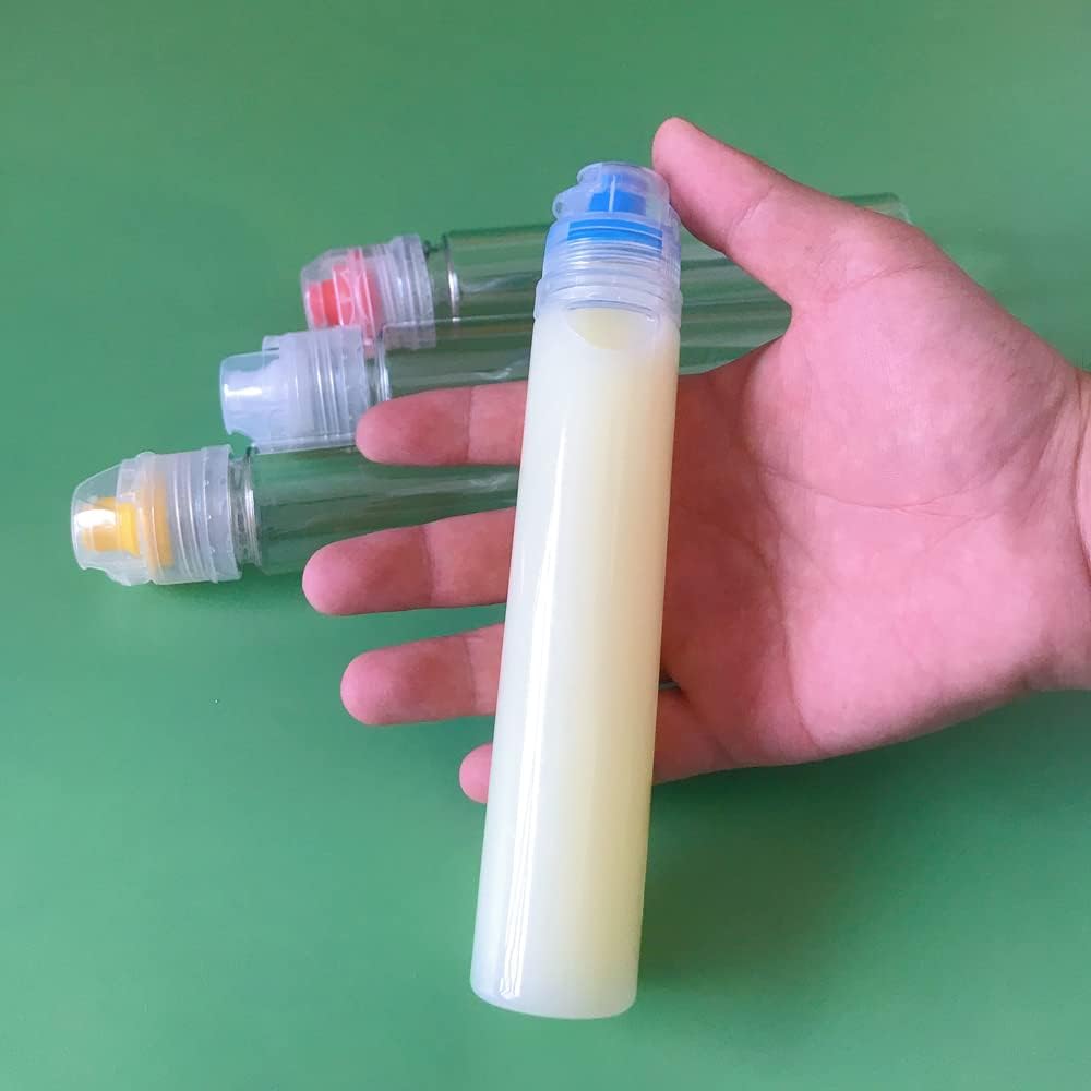 4pcs Flip Top Leakproof Honey Squeeze Bottles for Camping and Kitchen Use