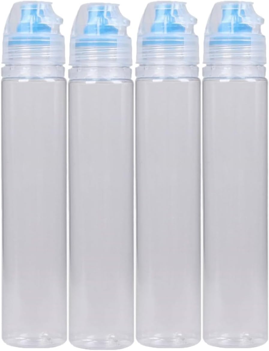 ASAKKURA 4 Pack PVC Honey Storage Bottles with Sealed Lid