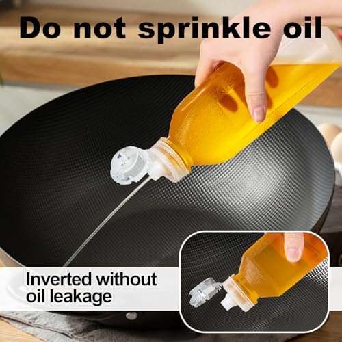 Uceoo 2 Pack Condiment Squeeze Bottles with Funnels and Labels