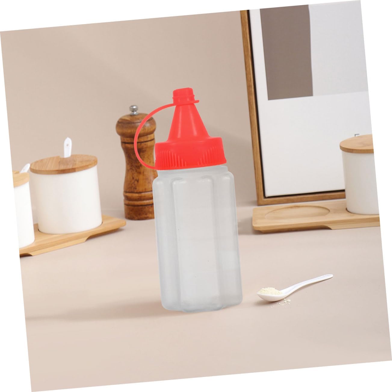 Mini Condiment Bottles Leak-Proof Portable Sauce Containers