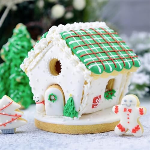 GGW 6PCS Food Grade Plastic Cookie Cutters