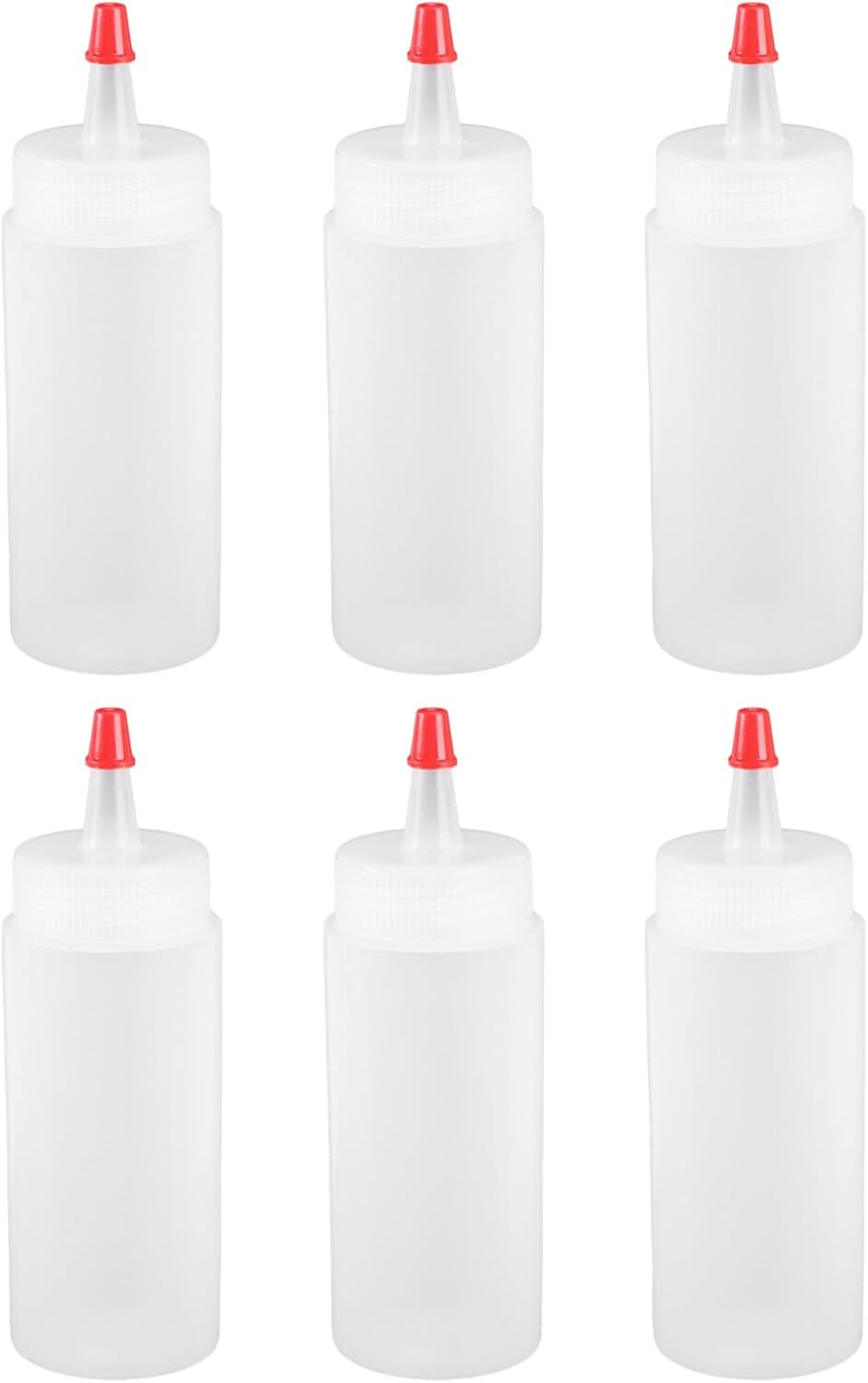 COHEALI 6Pcs Empty Squeeze Bottles with Tip Caps 1