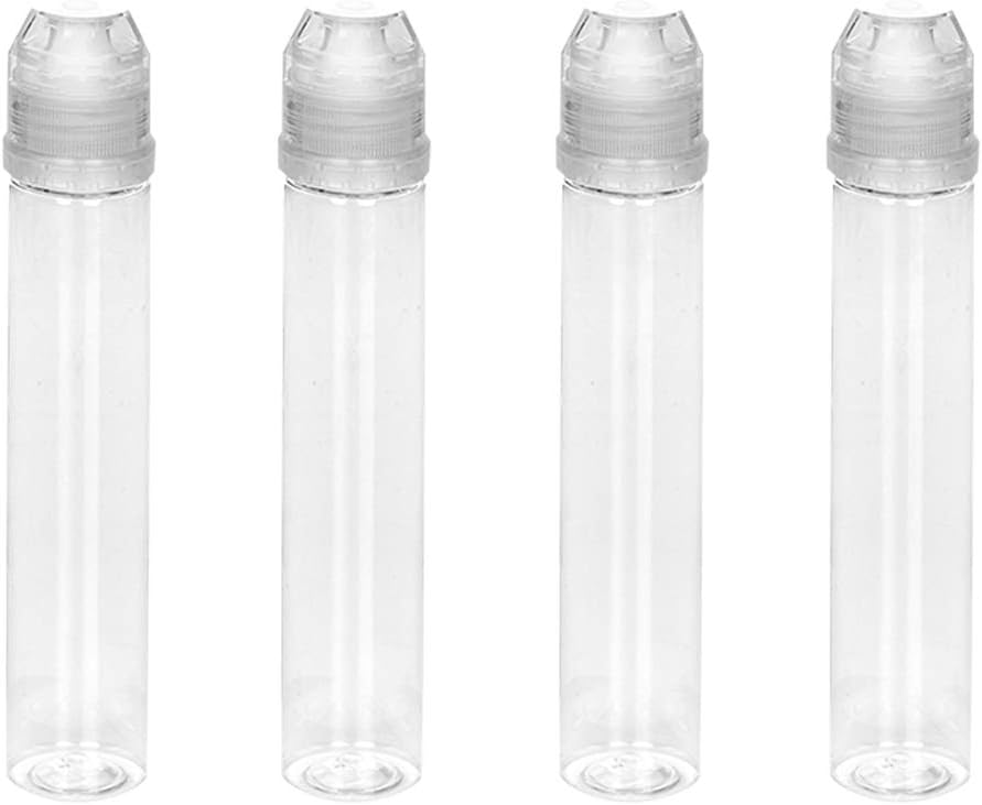 Lasenersm 4 Pack White Honey Bottles Squeeze Containers