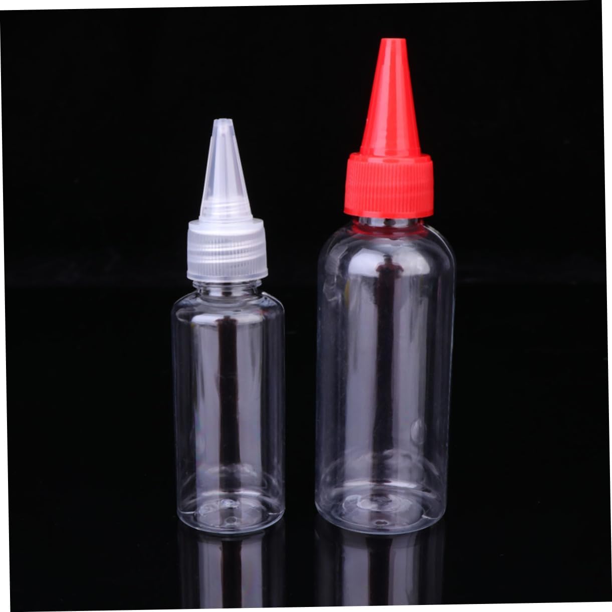 PRETYZOOM 20 Pack Squeeze Bottles with Lids