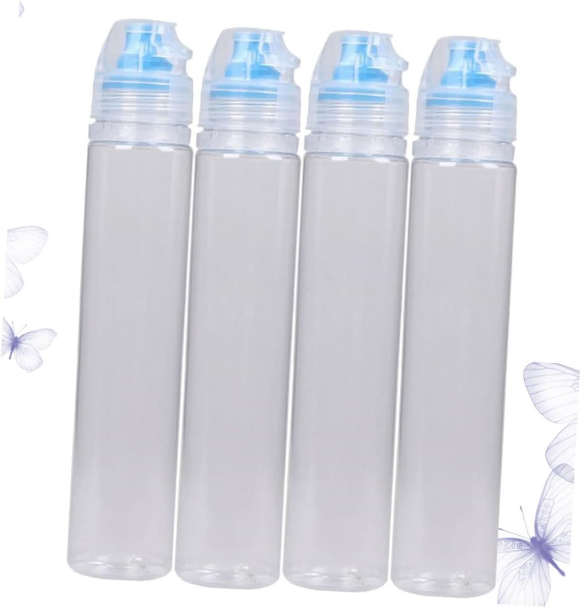 WATIIFUFU 4pcs Color PVC Condiment Squeeze Bottles