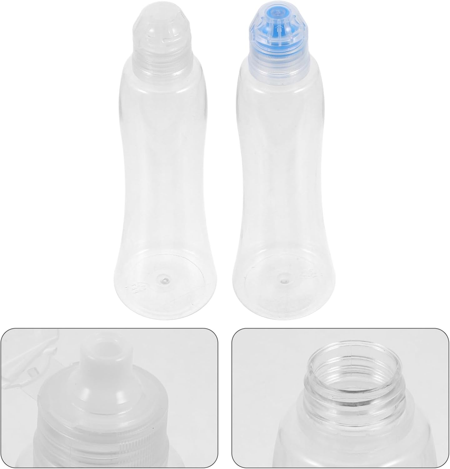 CIYODO Honey Sauce Bottles 380g Travel Size Blue Refillable