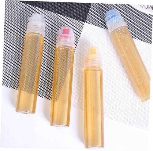 WATIIFUFU 4pcs Color PVC Condiment Squeeze Bottles