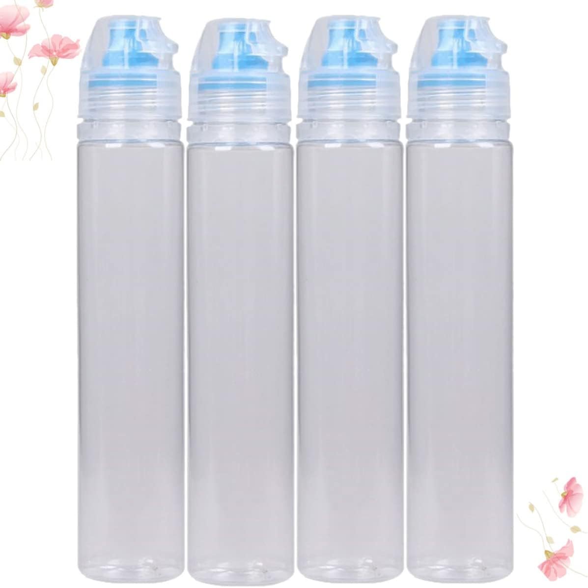 ASAKKURA 4 Pack PVC Honey Storage Bottles with Sealed Lid
