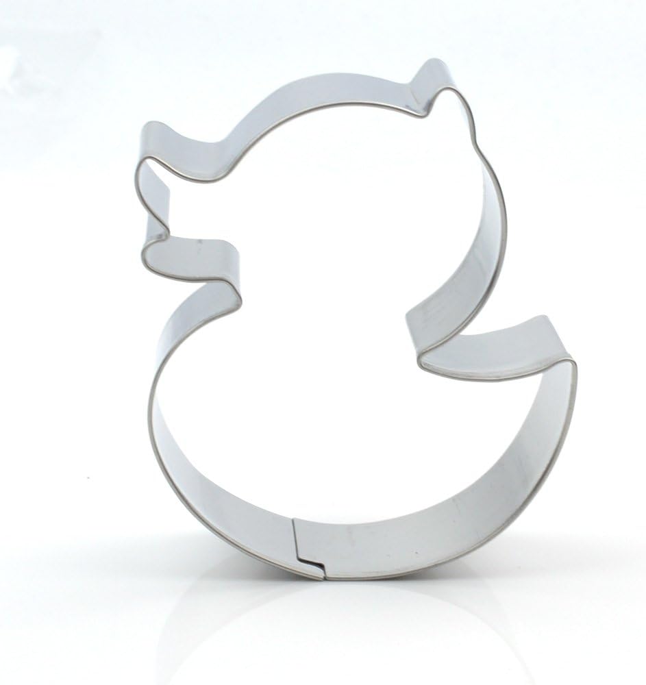 GXHUANG Cute Duck Cookie Cutter - Stainless Steel